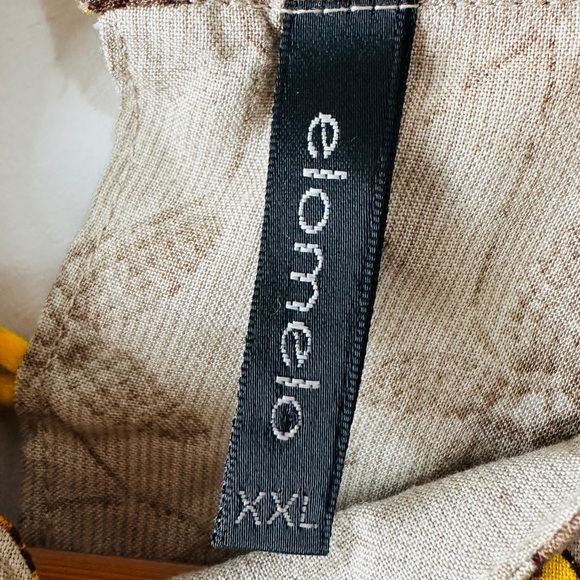 Beautiful Sheer Waterfall Flounce Sleeve Tunic Dress With Side Splits Size XXL - Picture 8 of 10